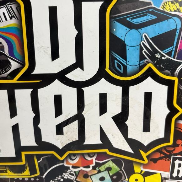 2009 DJ Hero Turntable & Game Disc Bundle Nintendo Wii Activision TESTED & WORKS - Picture 5 of 16